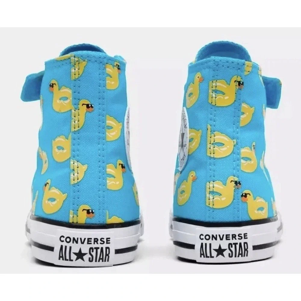 Converse Chuck Taylor All Star Pool Party‎ Easy-On Sneakers Kids Size 2Y - NEW